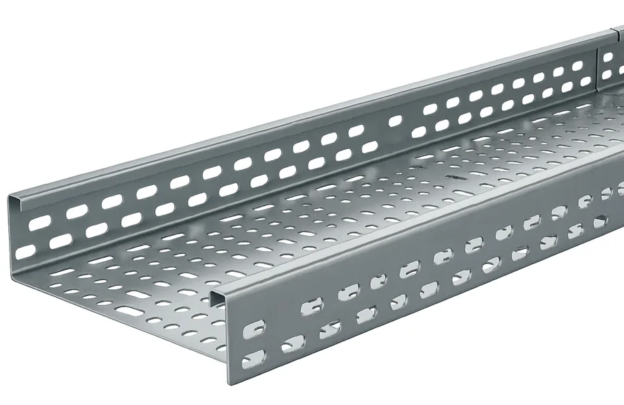 Perforated cable tray