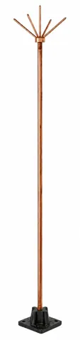 Copper bonded lightning arrester